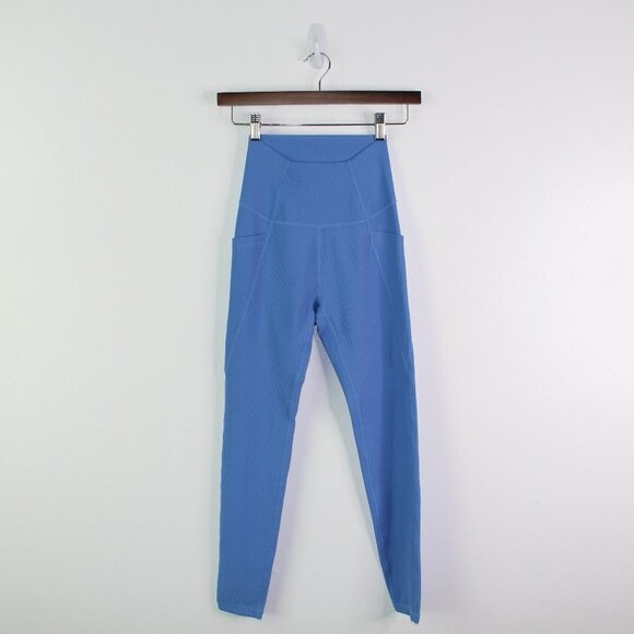 Wilo The Label Base Ribbed Legging‎ Powder Blue XS - Picture 1 of 10